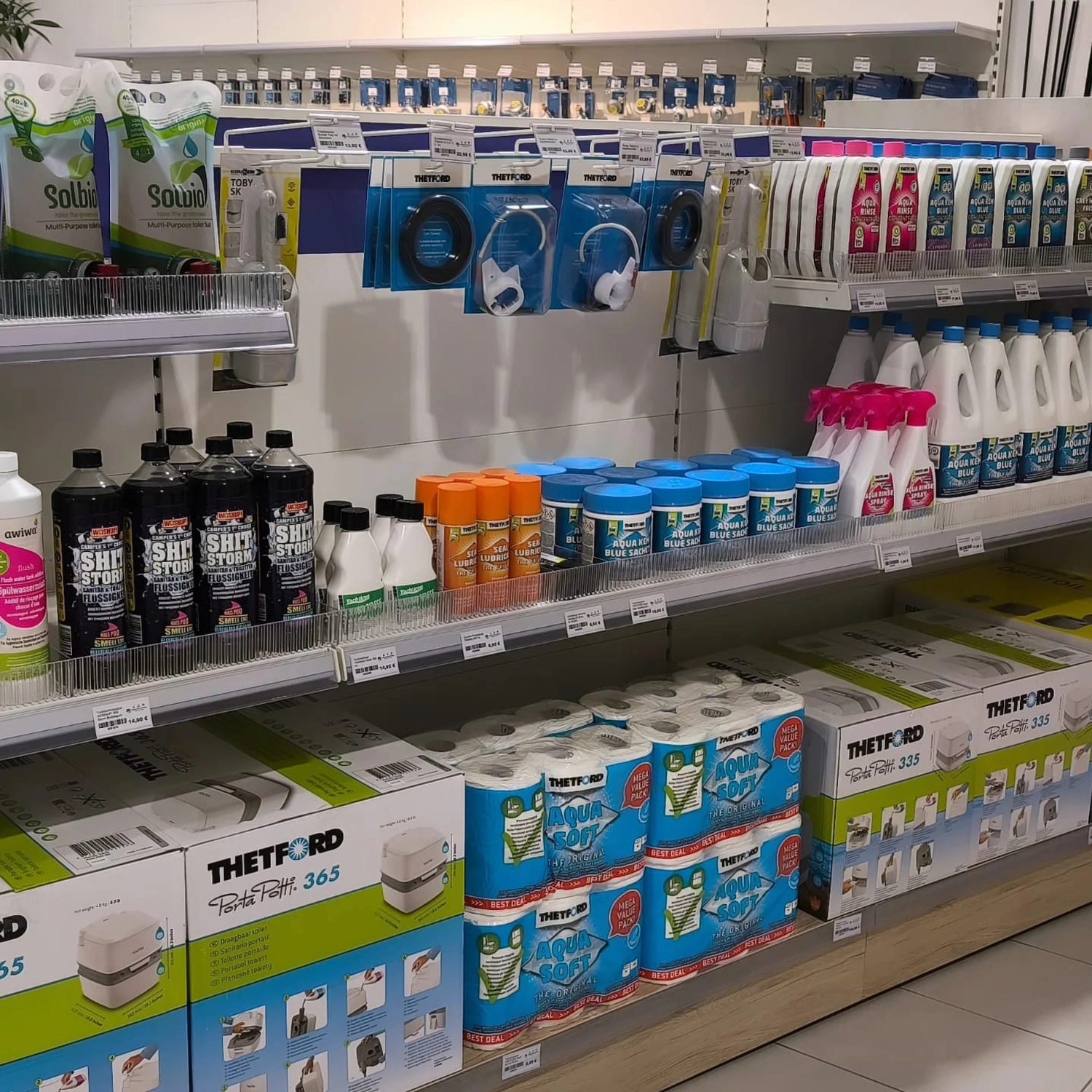 Camping Zentrale Grünberg - Campingshop & Werkstatt - Shop-Artikel