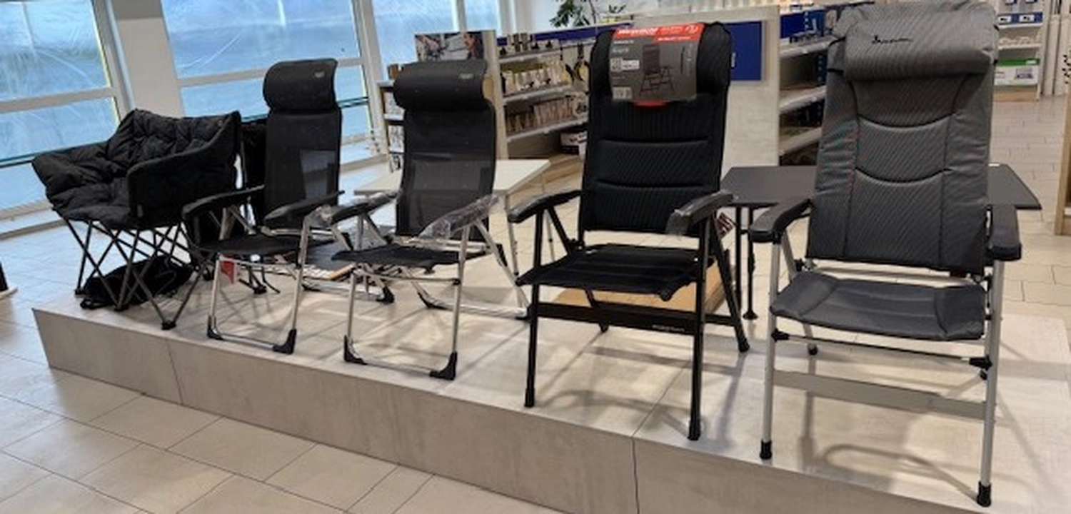 Camping Zentrale Grünberg - Campingshop & Werkstatt - Stühle für Camping