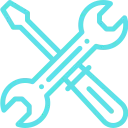 Camping Zentrale Grünberg - Campingshop & Werkstatt - Werkzeugsymbol