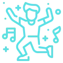 Camping Zentrale Grünberg - Campingshop & Werkstatt - Tänzer-Symbol